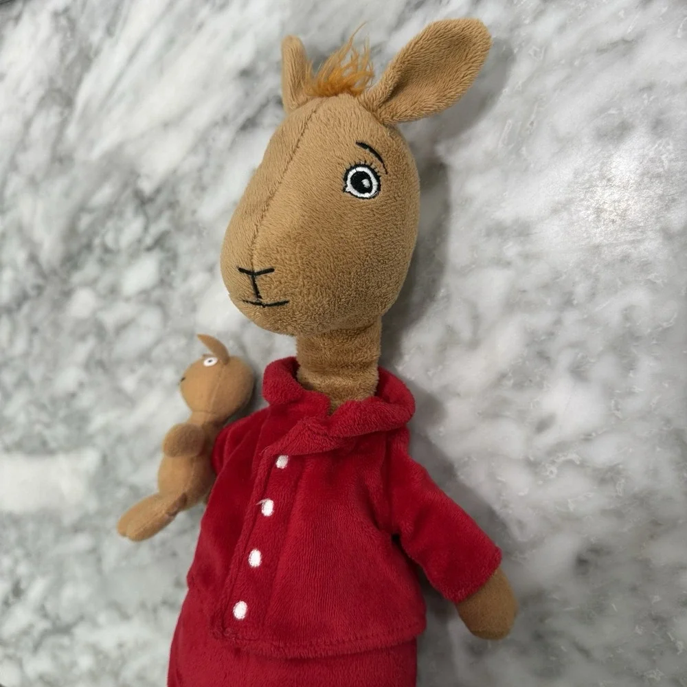 Llama Red Pajamas Plush Stuffed Book Character Toy Figure 15